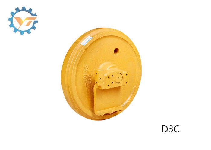 Professional Front Idler Assembly High Bearing Area D3C Bulldozer Components