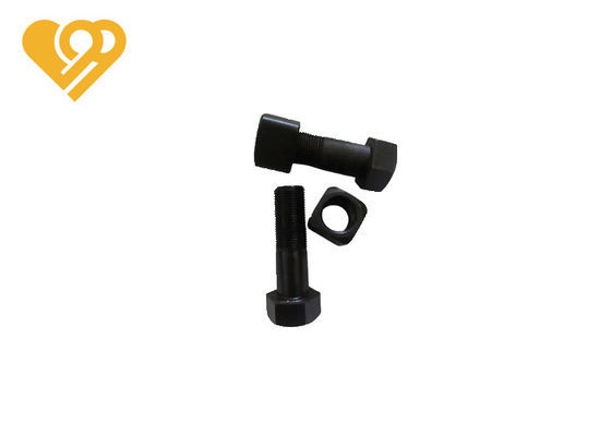 High Hardness HRC38-40 8mm-12mm Deep Hardened Wear Surface Track Bolts and Nuts for D2 933C