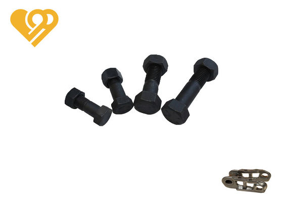 High Hardness HRC38-40 8mm-12mm Deep Hardened Wear Surface Track Bolts and Nuts for D2 933C
