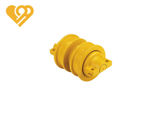 Komatsu Undercarriage Spare Parts For Mini Bulldozer D65 - Heat-Treated Bottom Track Roller Assembly - 141-30-00570