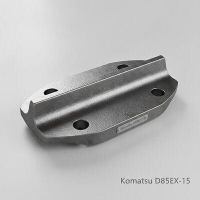 Качество Гусеничная башмак в сборе Komatsu D85EX-15, кованая сталь 25MnB с шагом 203 мм и одинарным грунтозацепом фабрика